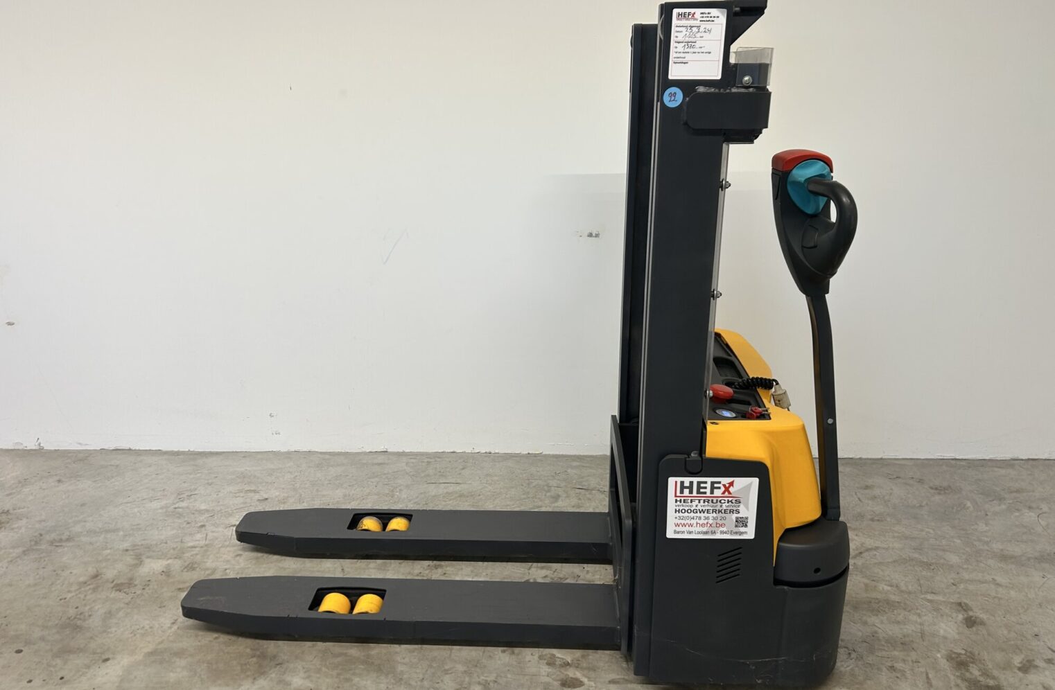 22. Jungheinrich EJC M10 Stapelaar - Hefx 6.JPG