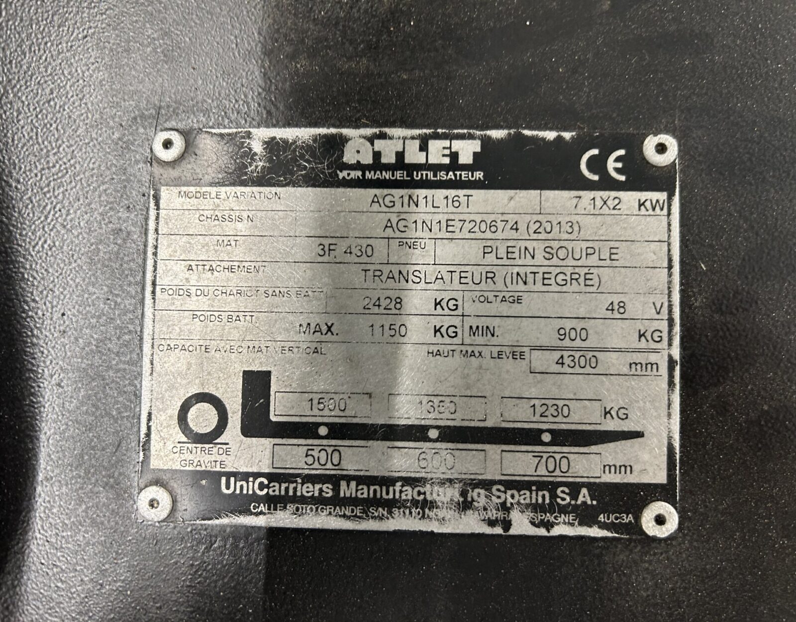 41. Atlet AG1N1L16T Elektrische Heftruck - Hefx Komerco 5.JPG