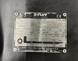 41. Atlet AG1N1L16T Elektrische Heftruck - Hefx Komerco 5.JPG